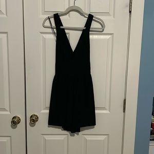 Abercrombie romper/skort size Medium black